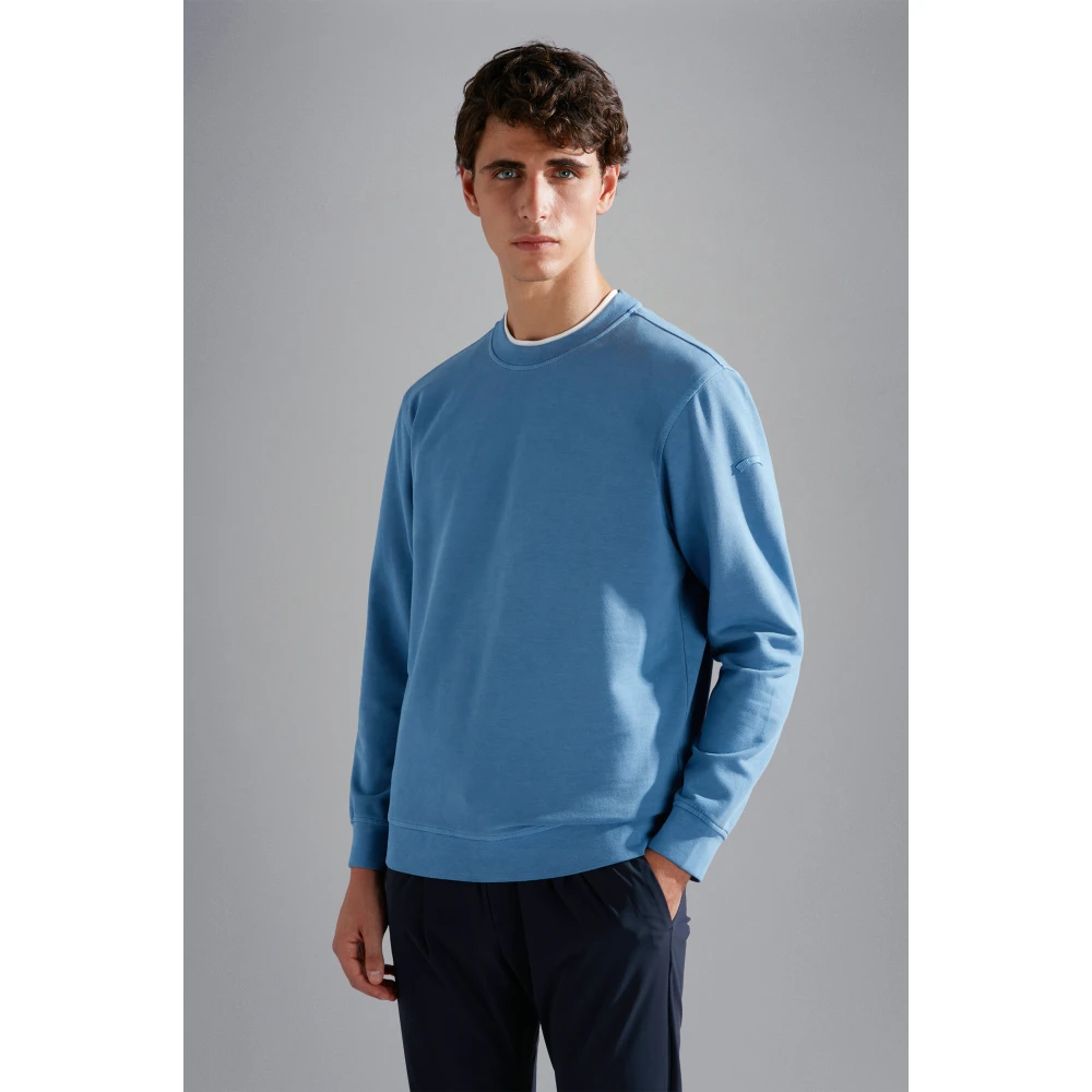 PAUL & SHARK Groene Sweater Collectie Blue Heren