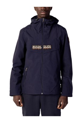 veste-bleue-a-fermeture-eclair-resistante-a-leau