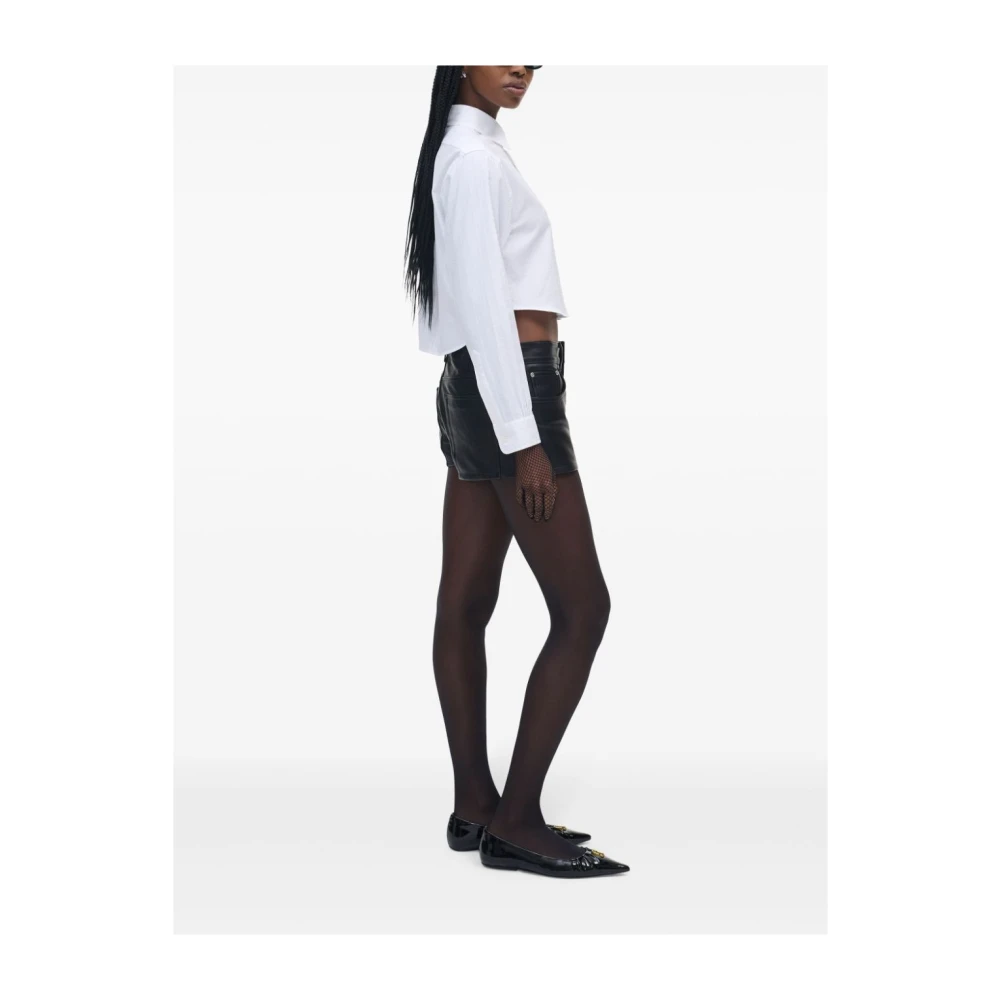 Marc Jacobs Witte Monogram Jacquard Shirt White Dames