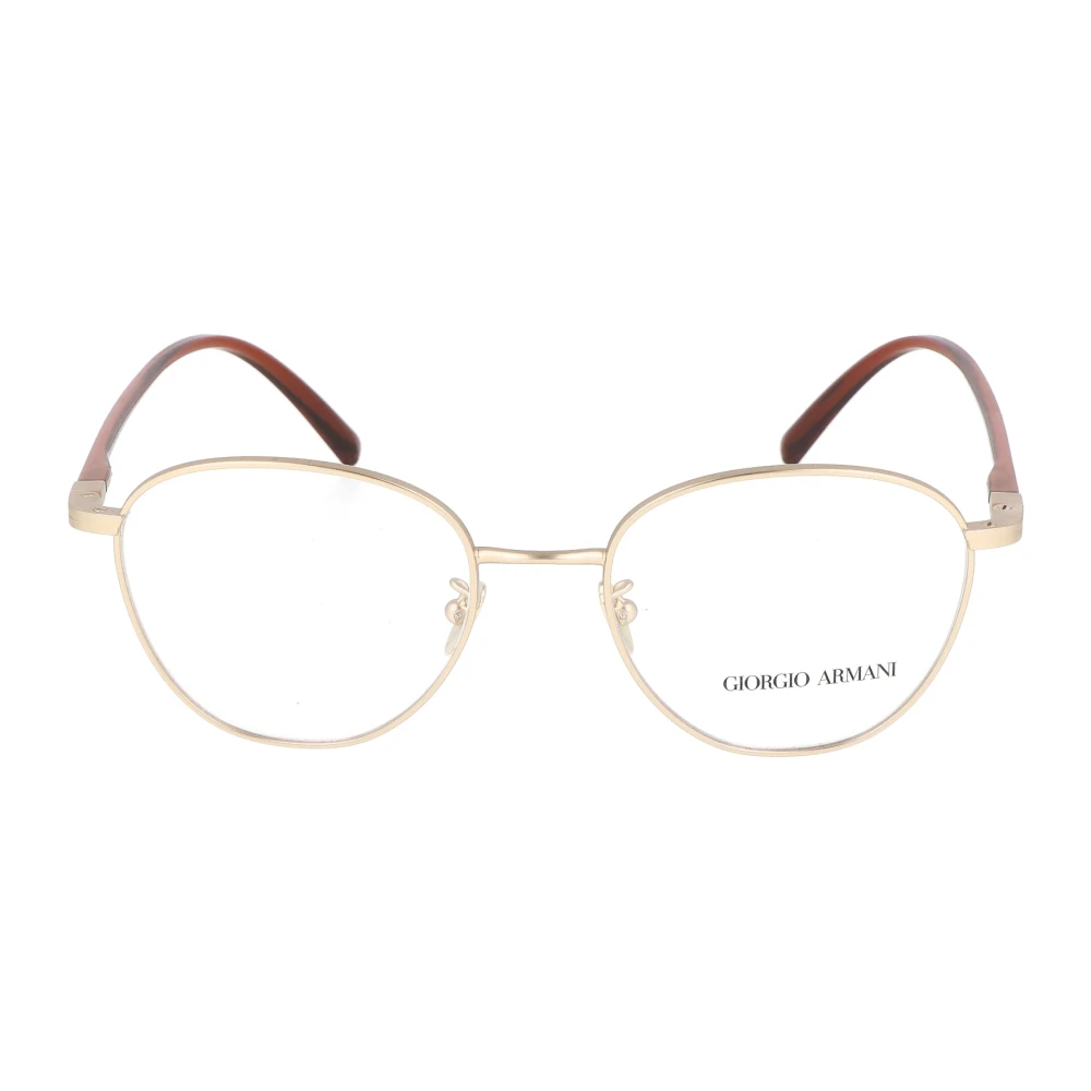 Ar i Ronde Metalen Frame Bril Yellow Unisex