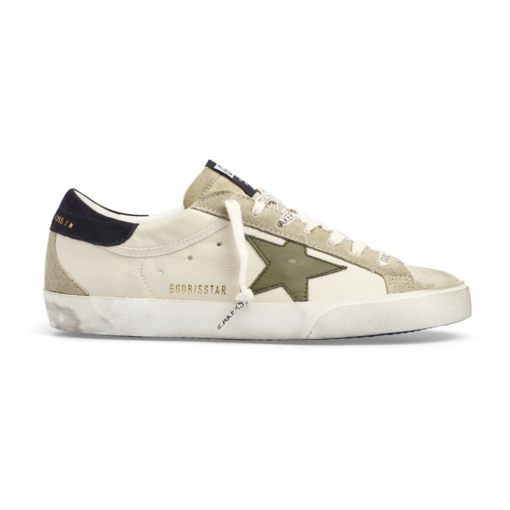 Golden Goose , Sneakers, Male, Multicolor, 9 Uk, Super Star Trainers