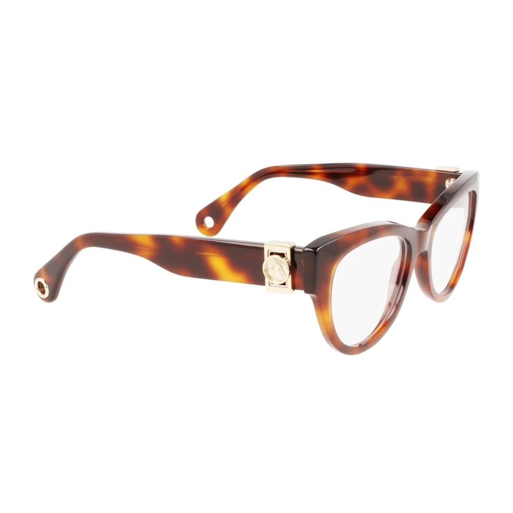 Lanvin Bruine Acetaatmontuur Bril voor Vrouwen Brown Dames
