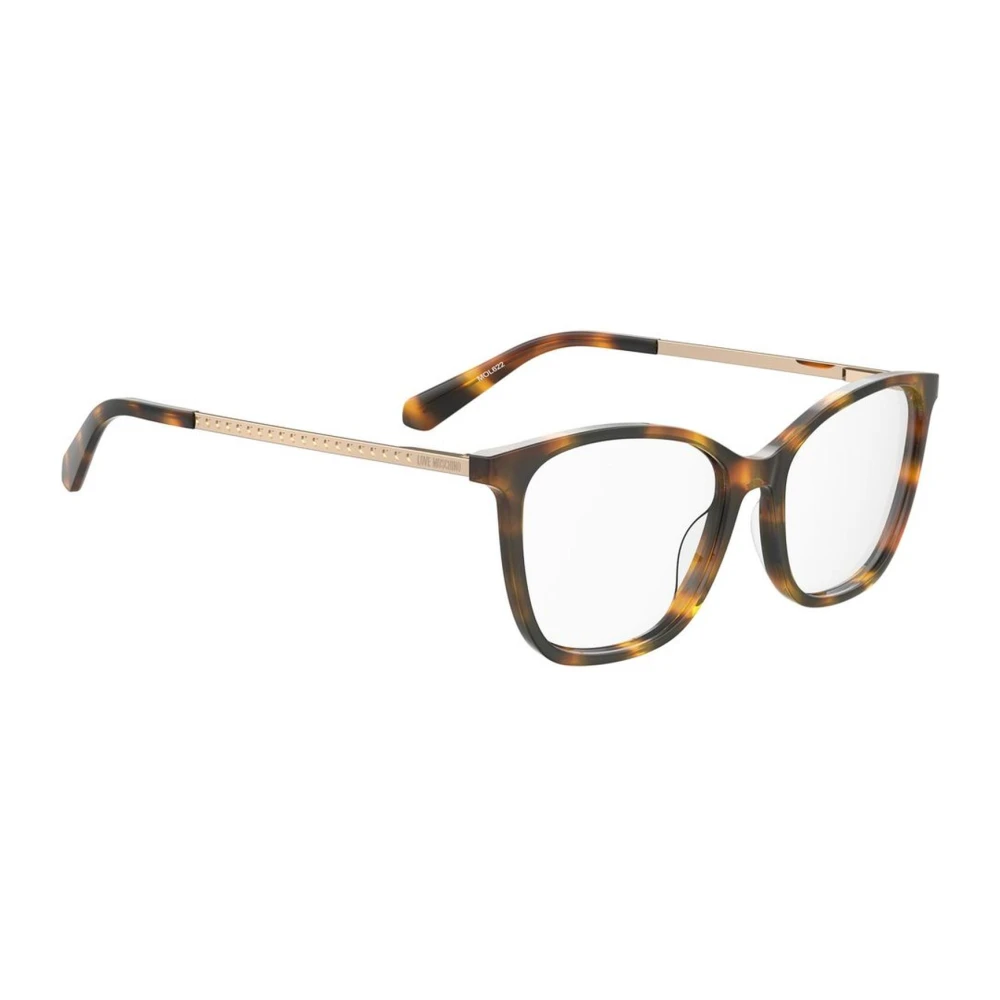 Love Moschino Bruine Acetaatframebril Brown Dames