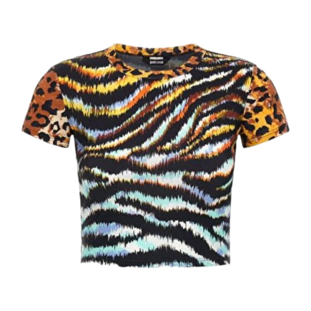 Just Cavalli Korte Mouw T-shirt Multicolor Dames