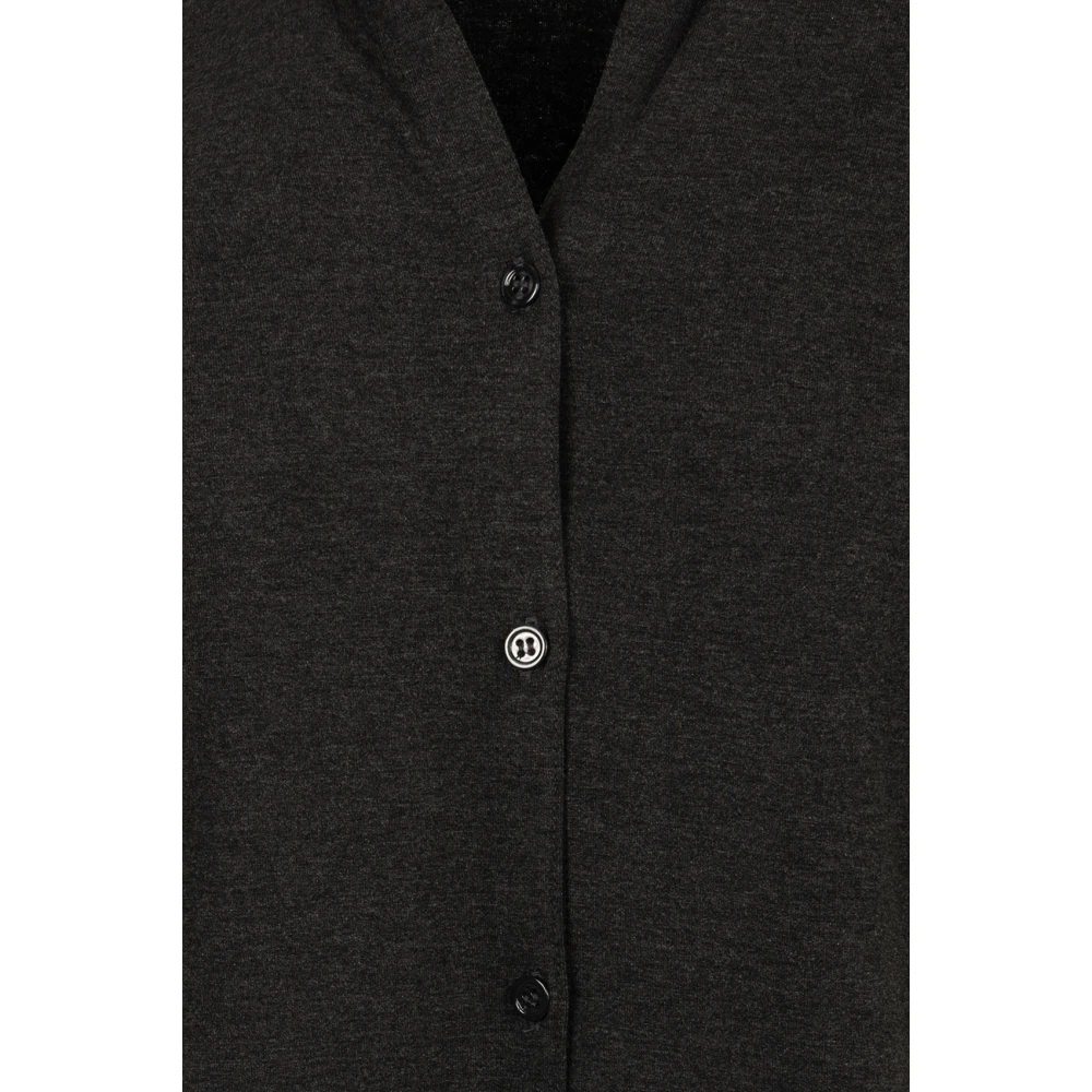 majestic filatures Antraciet Shirt Collectie Gray Dames