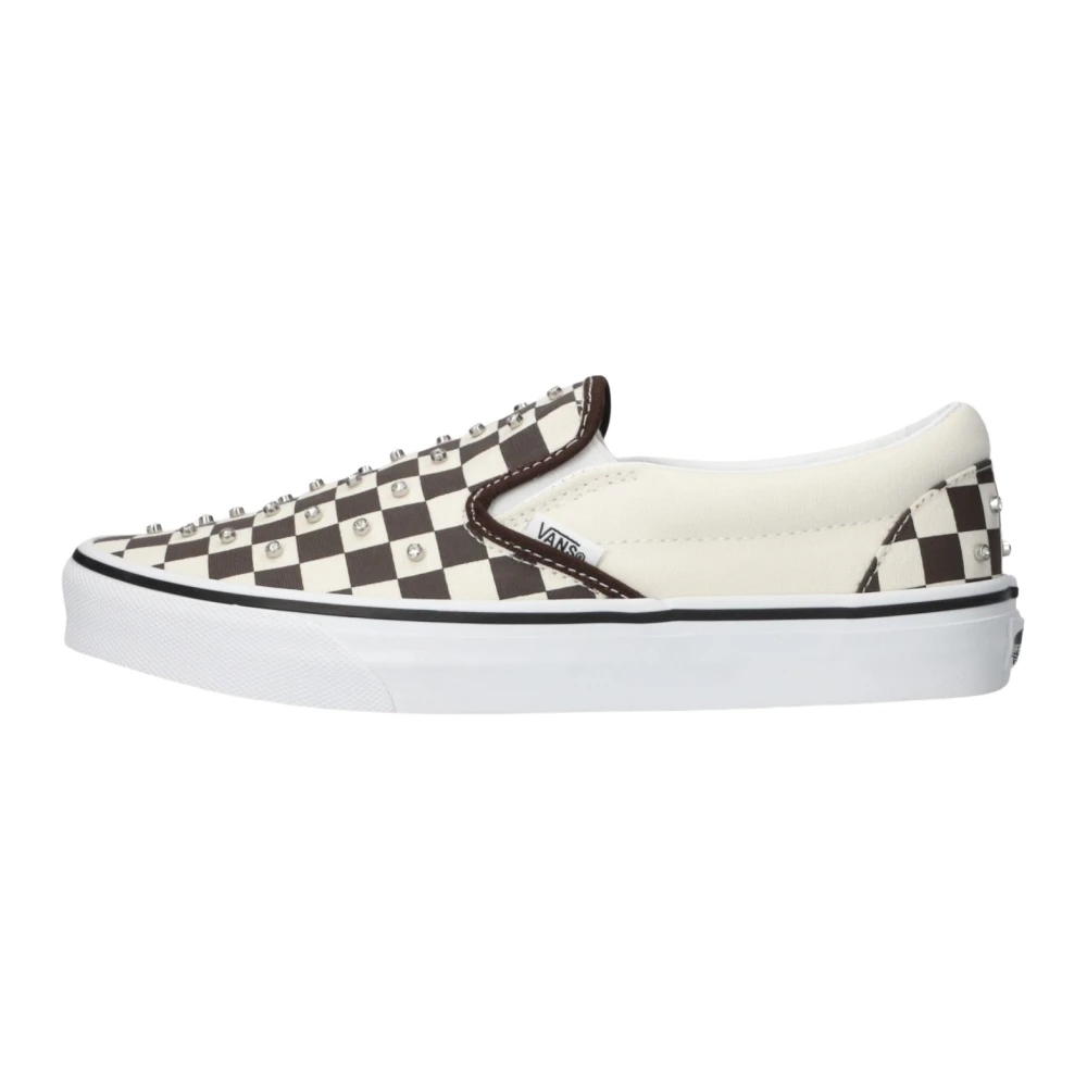 Vans Classic Slip-On Rhinestone Dames Schoenen Wit