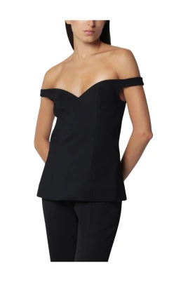 Off-Shoulder Wrap Top