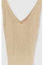 robe-midi-cotelee-a-col-en-v