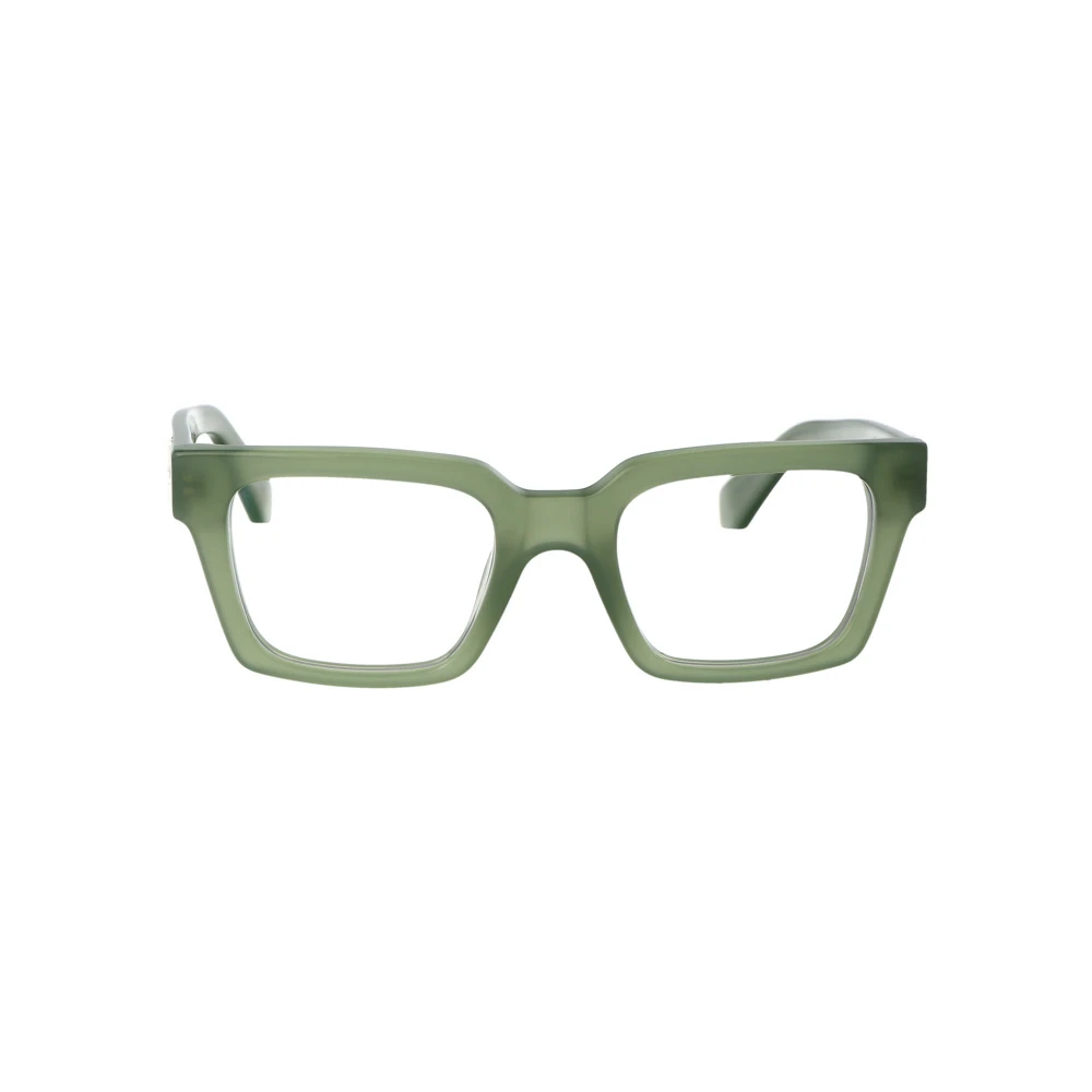 Off White Optical Style 21 Zonnebril Green Unisex