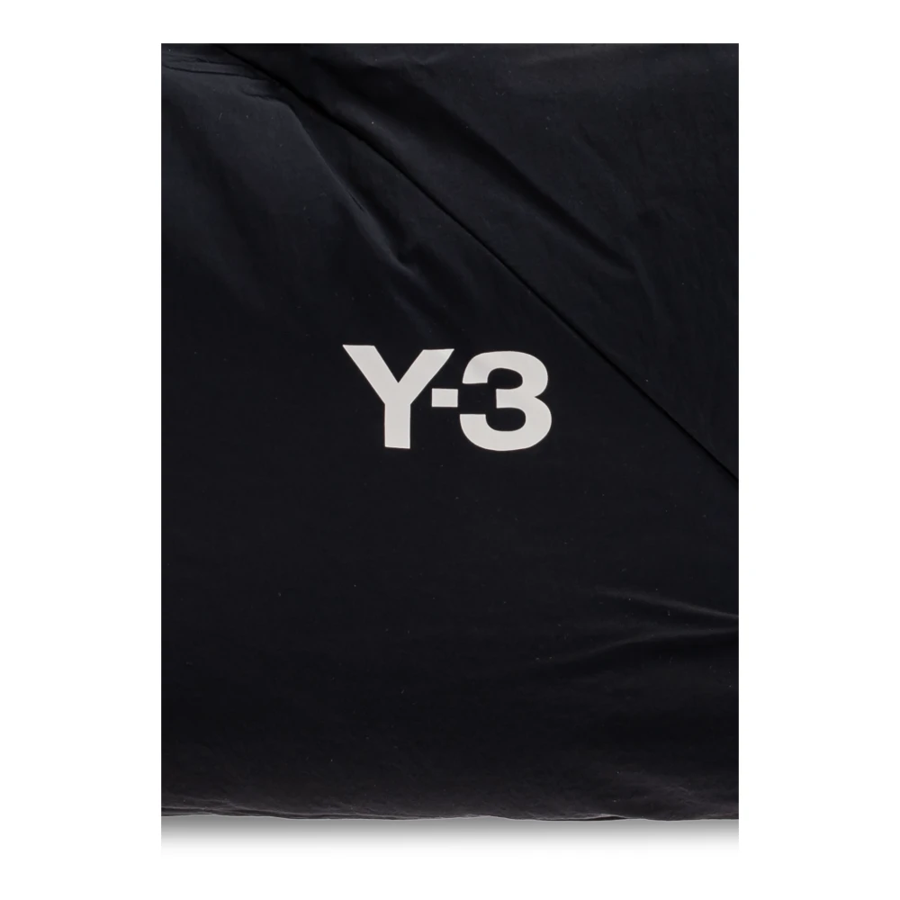 Y-3 Schoudertas met bedrukt logo Black Unisex
