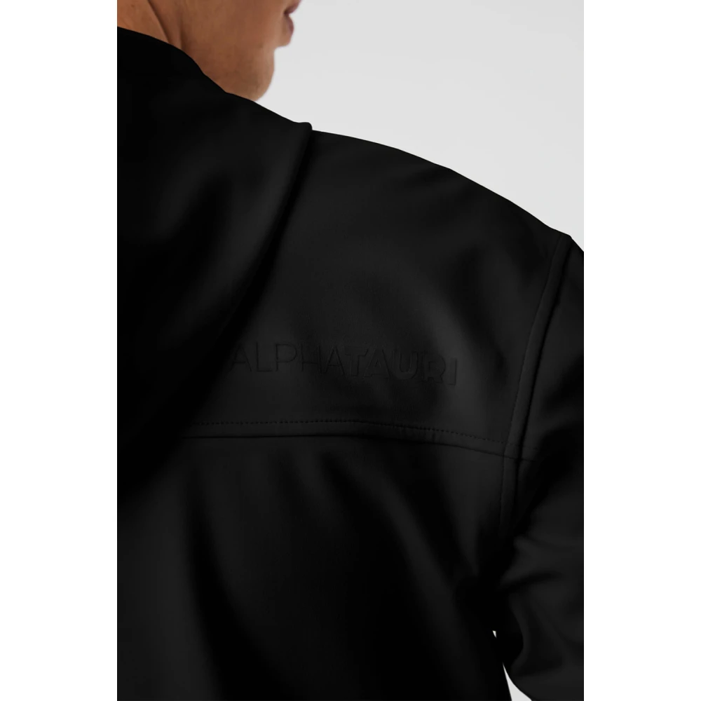 AlphaTauri Zwarte Winterjassen Black Heren