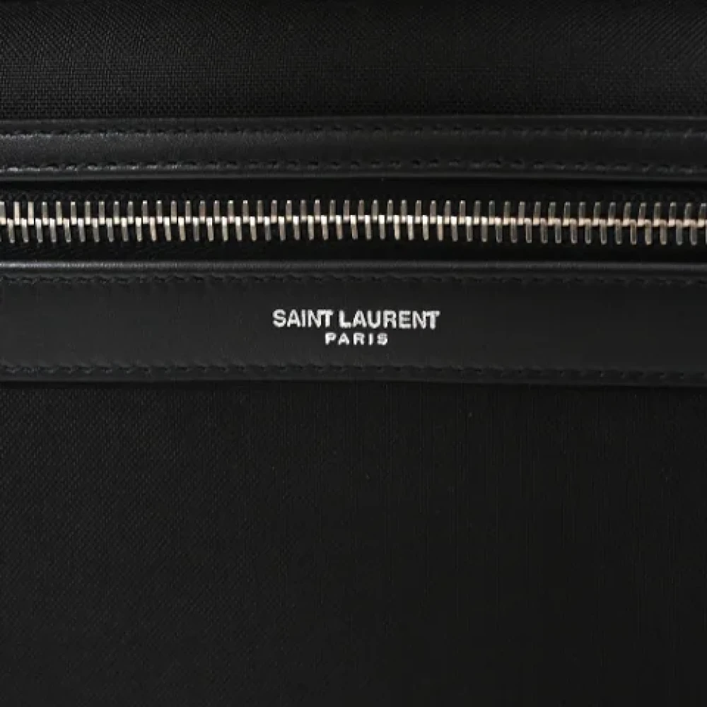 Saint Laurent City Rugzak Black Heren