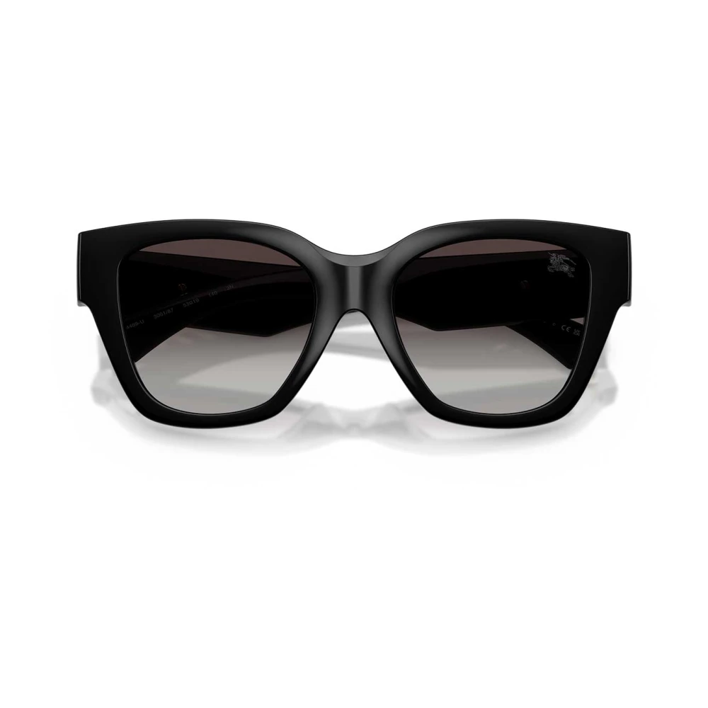 Burberry Unisex Black Sunglasses, 53 Mm, Square Sunglasses