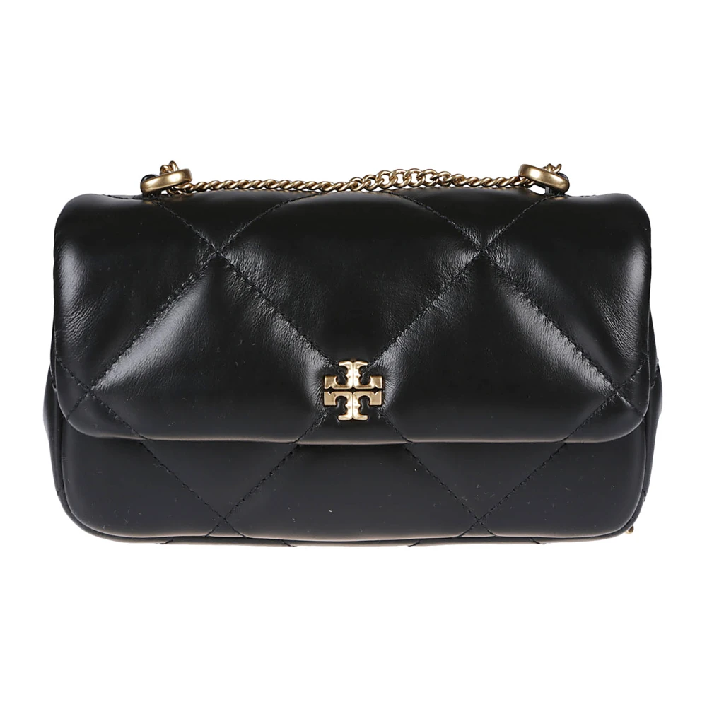 TORY BURCH Stijlvolle Flap Tas voor Vrouwen Black Dames