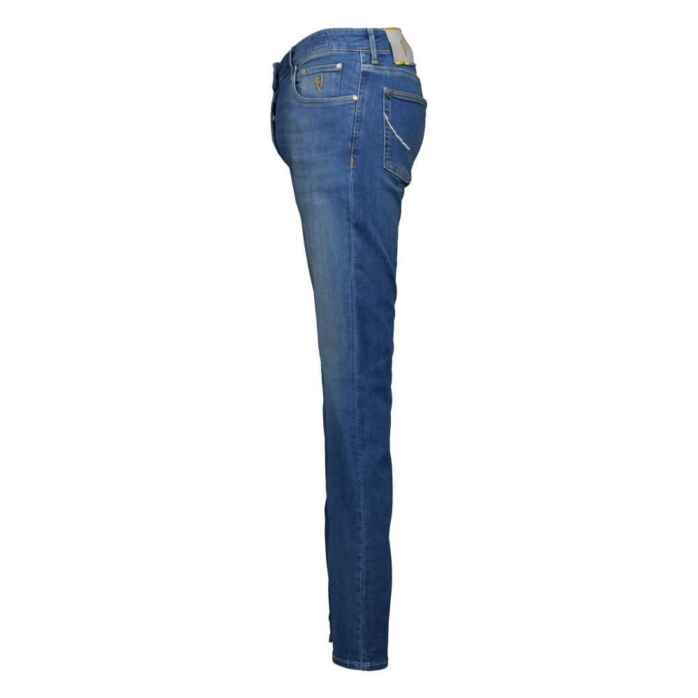 Hand Picked Orvieto-C Blauwe Jeans Blue Heren