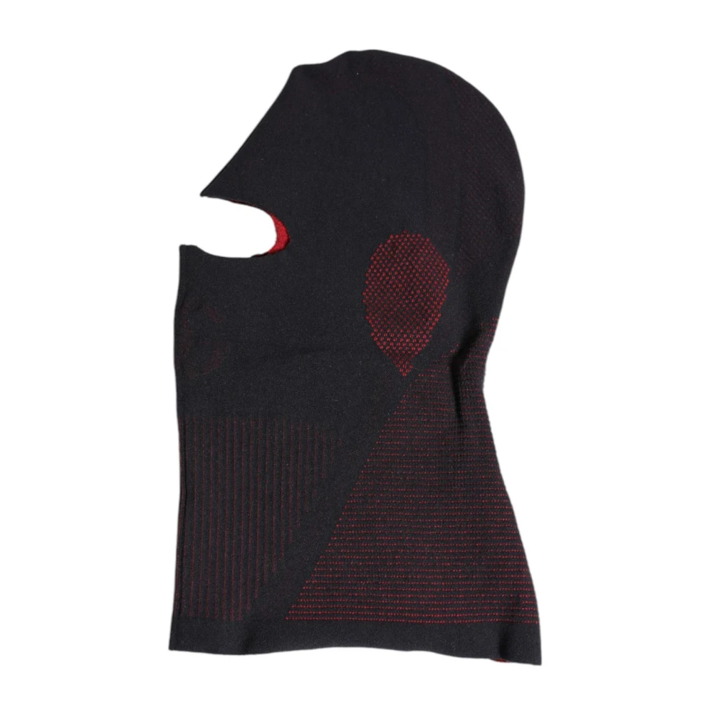 Dolce & Gabbana Men's Blue Knitted Ski Mask Balaclava Hat