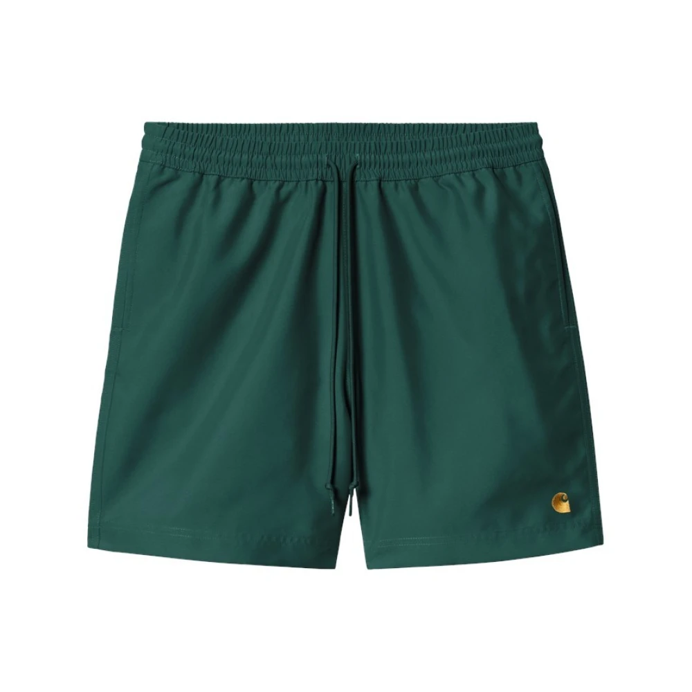 Carhartt Wip Men's Green Beachwear, Xl, Resistant Swim Trunks