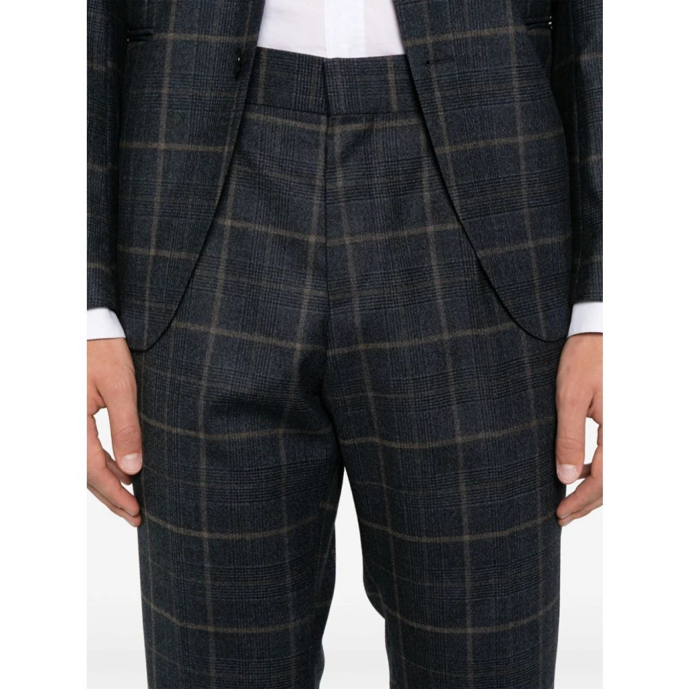 Hugo Boss Stretch Wollen Pak Gray Heren