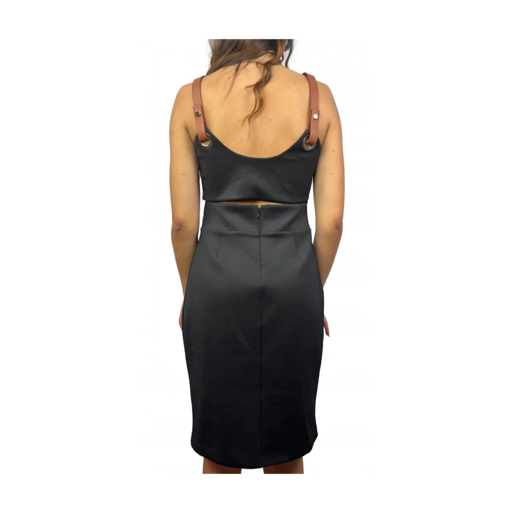 Marciano Zwarte Polyester Jurk Black Dames