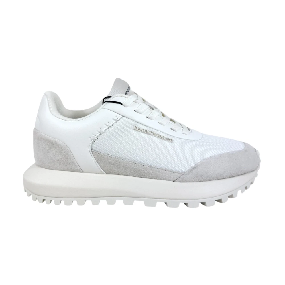 Emporio Armani Mex Sneaker Heren Schoenen Wit