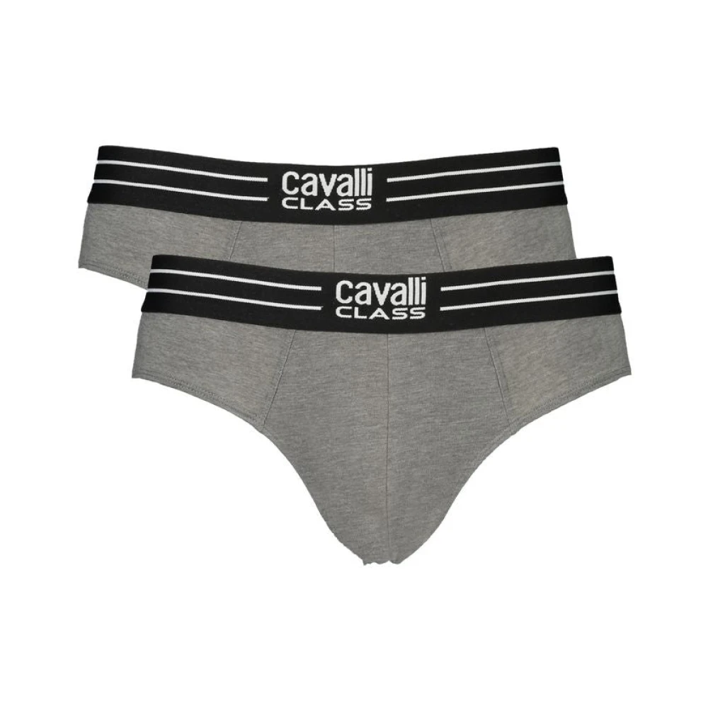 Cavalli Class Grijze Katoenen Ondergoed Gray Heren