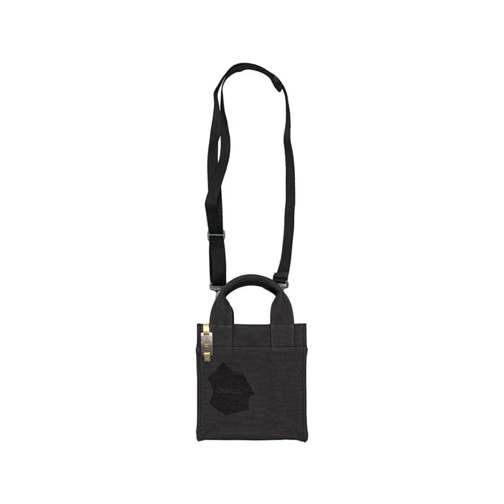 Object Mini Tote Antraciet Grijs Black Dames