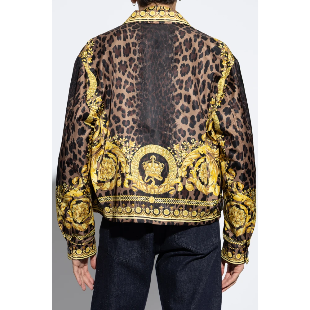 Versace Gestreepte jas Multicolor Heren