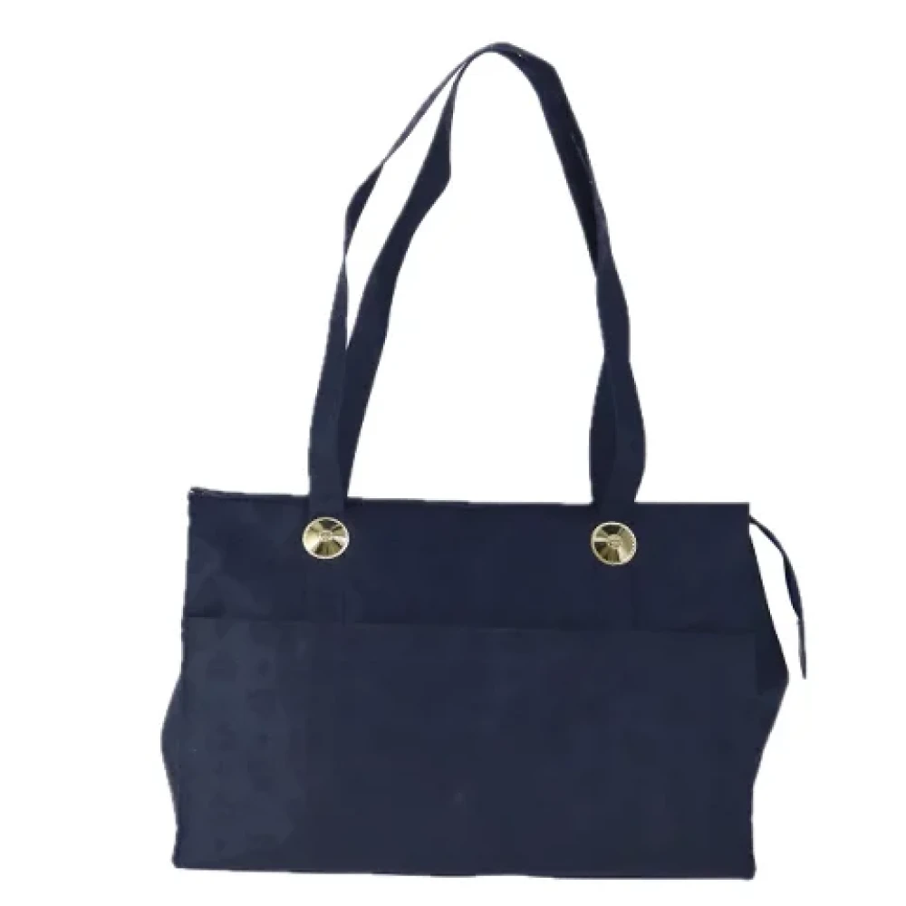 MCM Pre-owned Nylon handbags Blue Dames