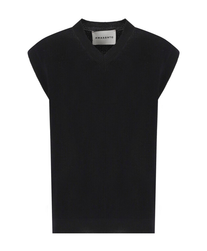 gilet-en-coton-cotele-a-col-en-v