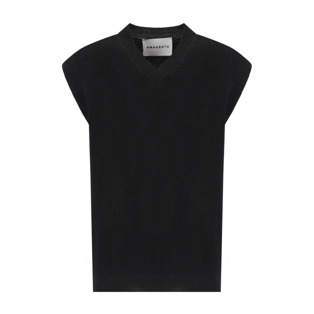 Knitwear > Sleeveless Knitwear - - Amaránto - Modalova