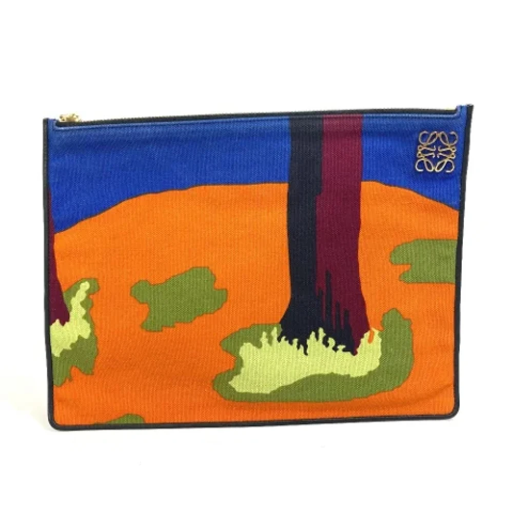 Loewe Pre-owned Fabric clutches Multicolor Dames