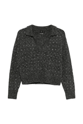 Grå Svart Tröja AW25