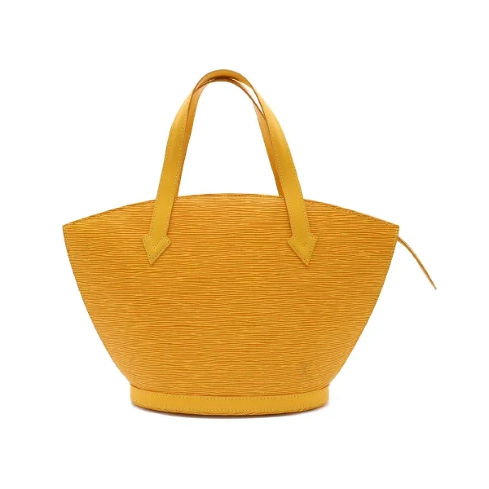 Louis Vuitton Vintage Pre-owned Leather louis-vuitton-bags Yellow Dames