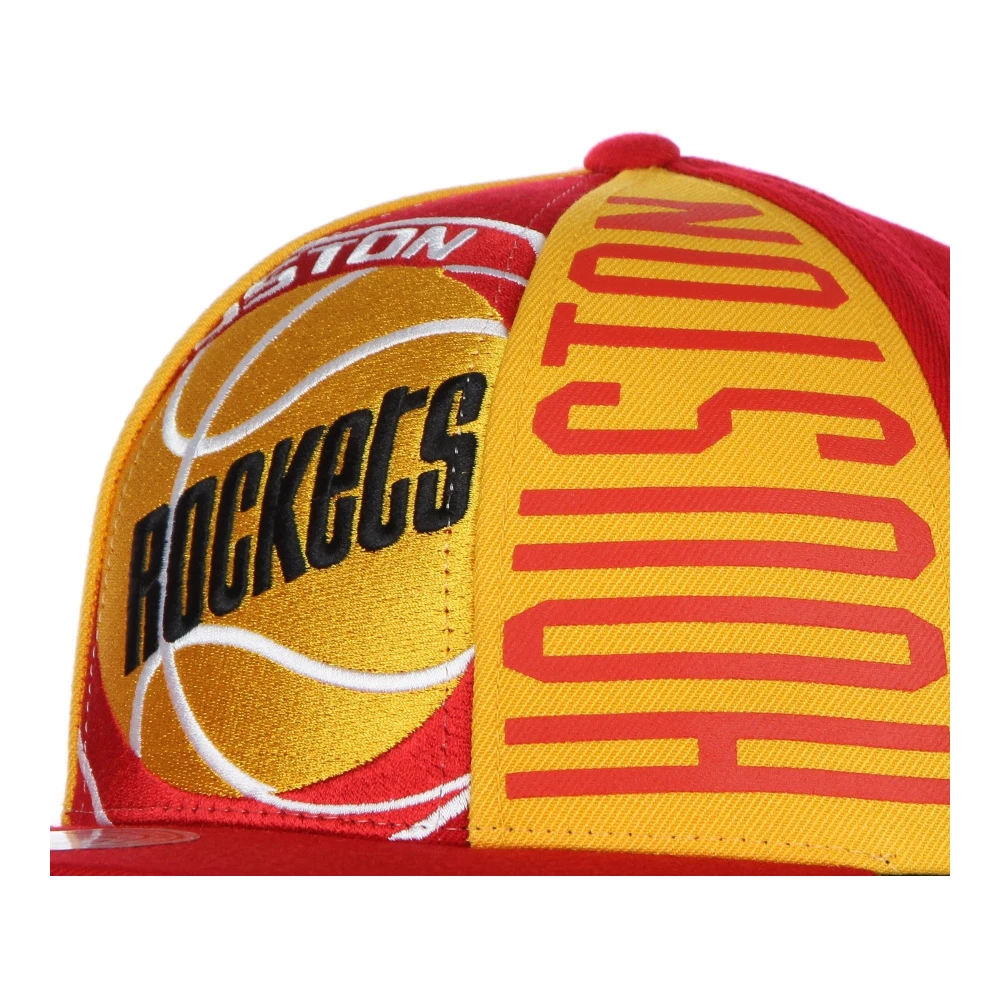Mitchell & Ness NBA Big Face Callout Snapback Cap Orange Heren
