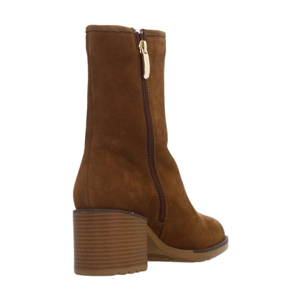 Regarde le Ciel Heeled Boots Brown Dames