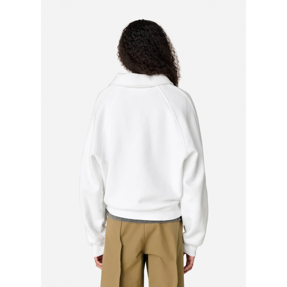 Axel Arigato Sky Polo Sweater White Dames