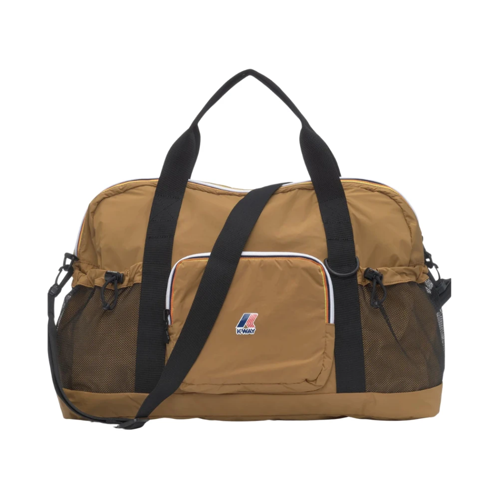 K-Way Unisex Beige Tassen One Size, Nylon, Marcel Opvouwbare Weekendtas