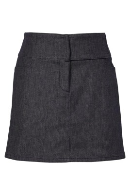 jupe-mini-denim-grise-elegante-decontractee