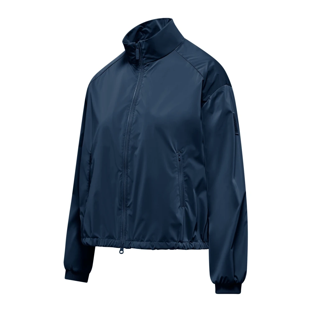 BomBoogie Ongevoerde bomberjack Gray Dames