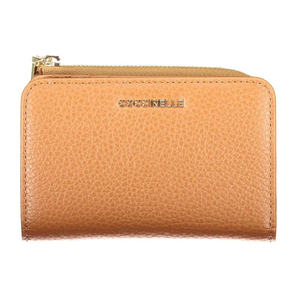Coccinelle Women's Brown Metallic Soft Wallet - Wallets & Cardholders - One Size - Accessories