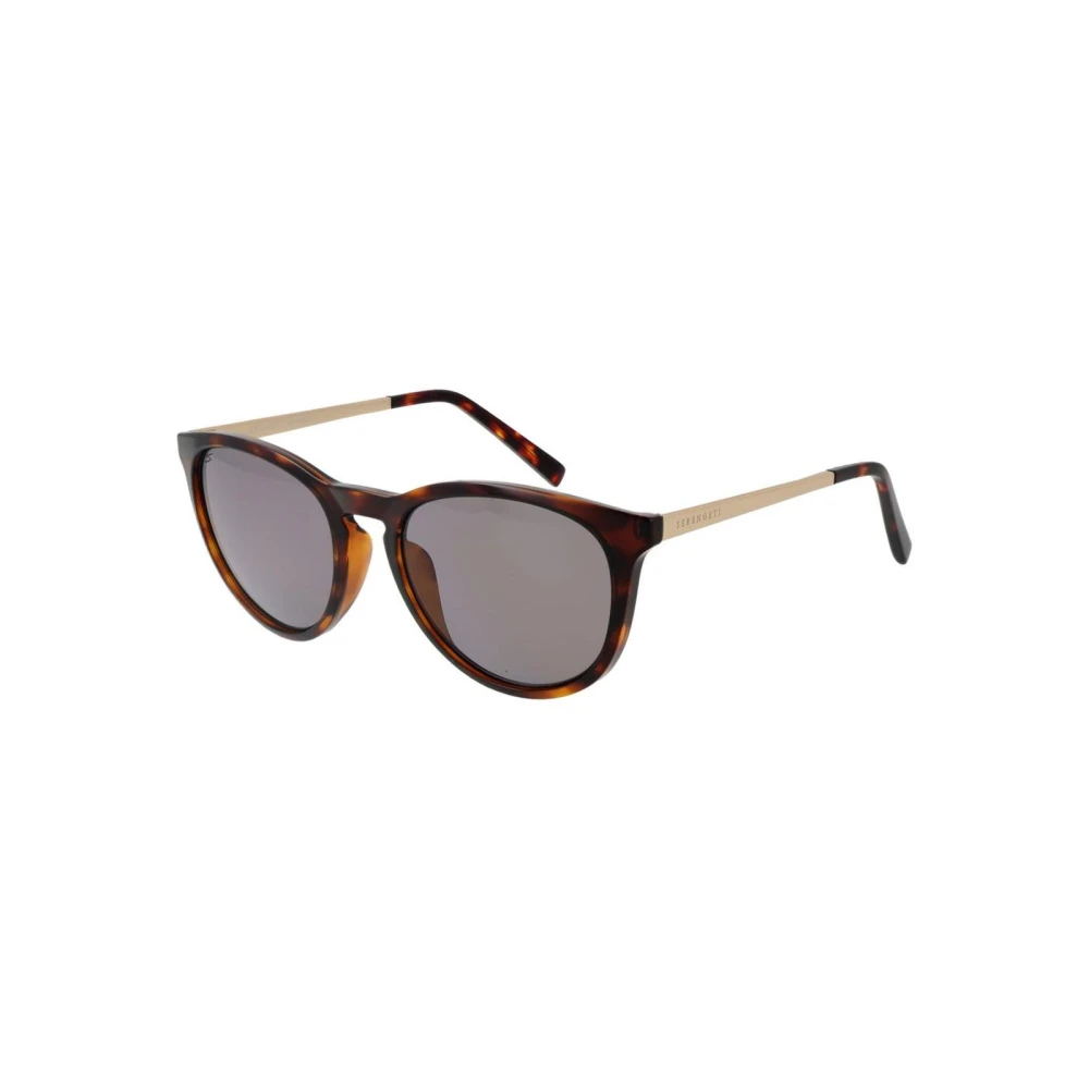 Serengeti Unisex Brown Photochromatic Polarized Sunglasses Stylish