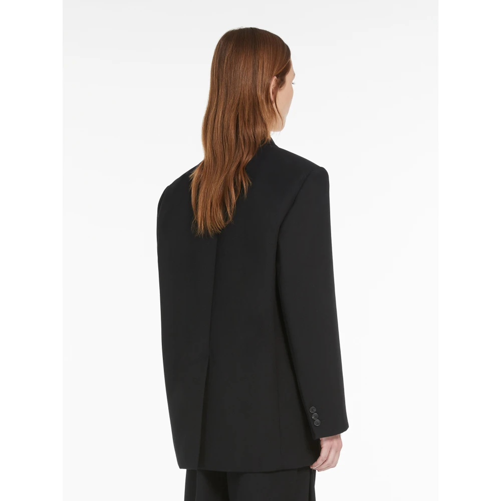 Max Mara Weekend Zwarte Weekendjassen voor Vrouwen Black Dames