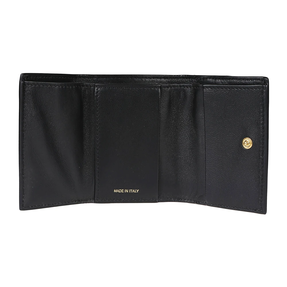 Marni Klassieke Trifold Portemonnee Black Dames