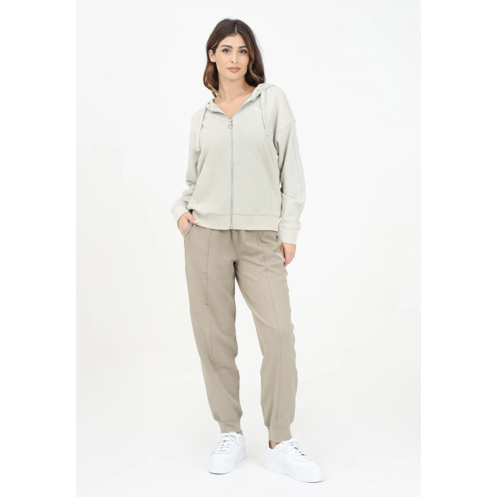 Puma Sportieve Beige Damesbroek Green Dames