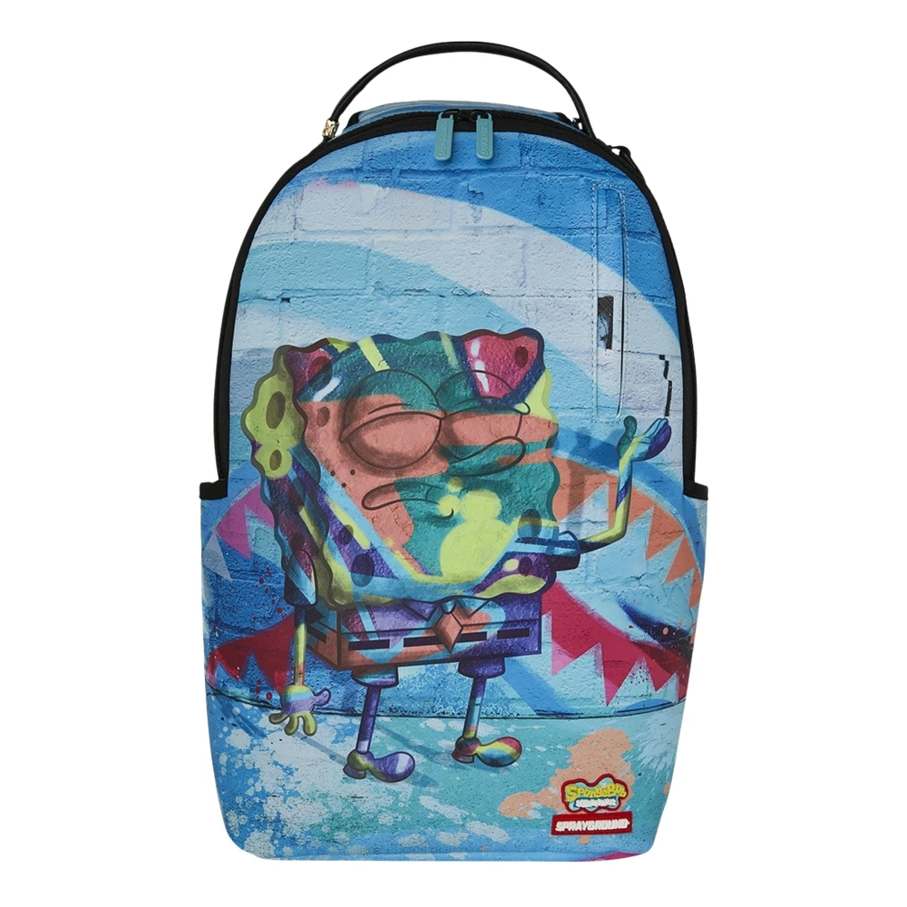 Sprayground Unisex Multicolor Mochila Painted Spongebob Backpack