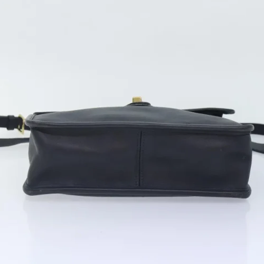 Coach Pre-owned Leather handbags Black Dames