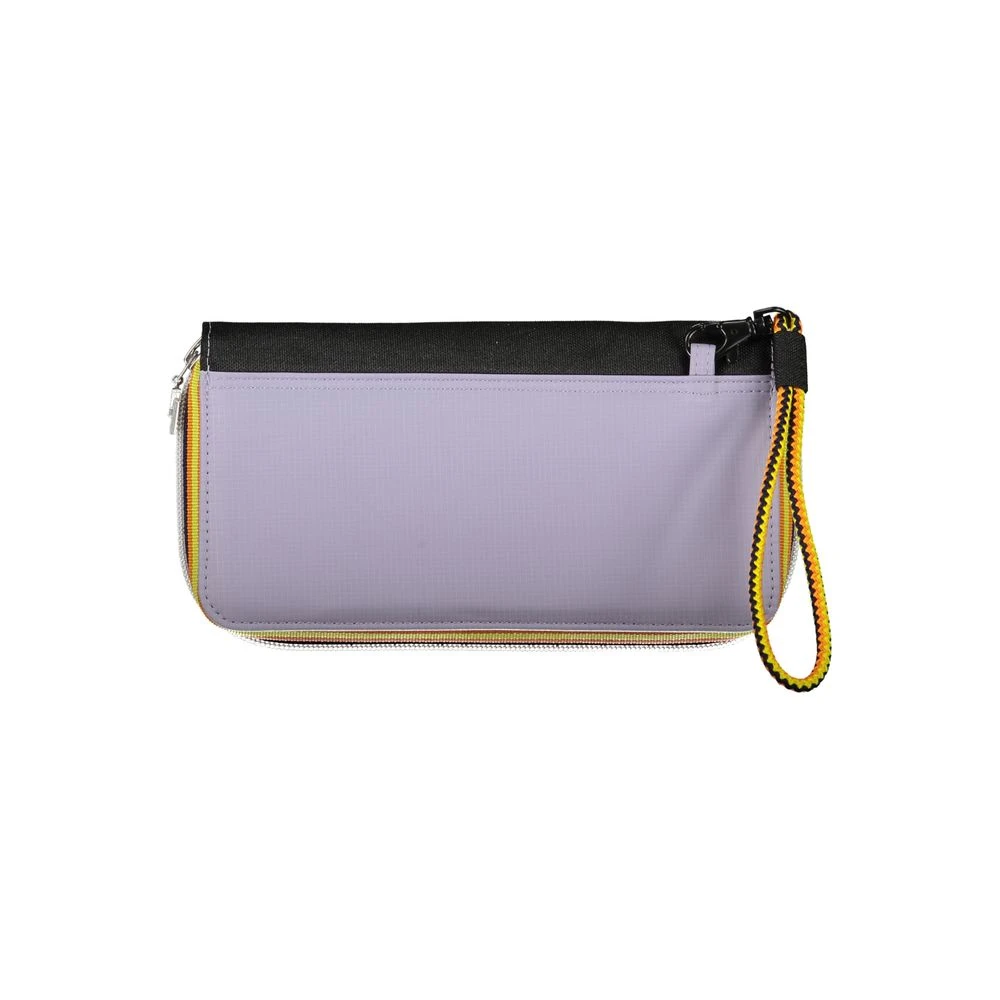 K-way Paarse Nylon Portemonnee Purple Dames