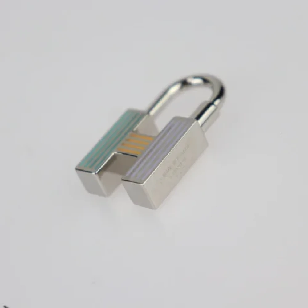 Hermès Vintage Pre-owned Metal key-holders Gray Dames