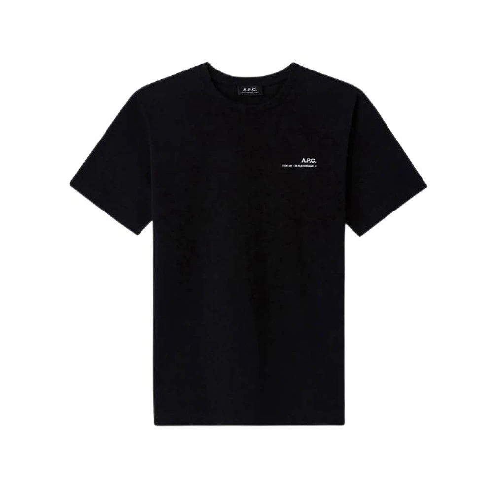 A.p.c. - Tops > T-Shirts - Black - A.p.c. - Modalova
