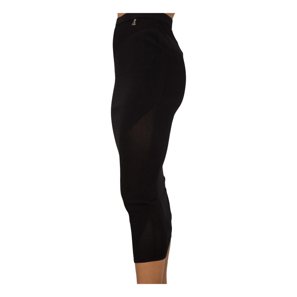 PATRIZIA PEPE Zwarte Rok Gonna Black Dames